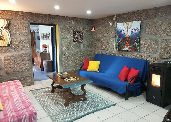 Летний дом 5ª D'azenha - Refugio A Beira Do Rio Tamega